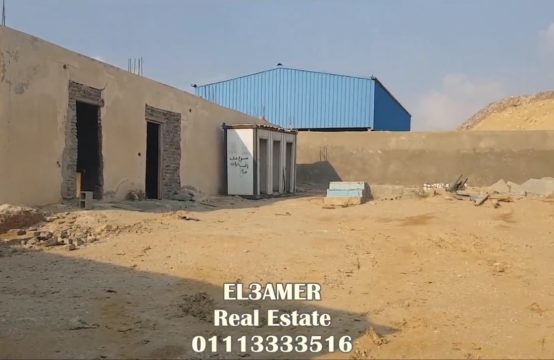 ارض للبيع في زهراء المعادي مساحة 2000م مرخصة صناعي